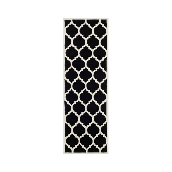 Safavieh Chatham Black & Ivory 4& x 6& Rug