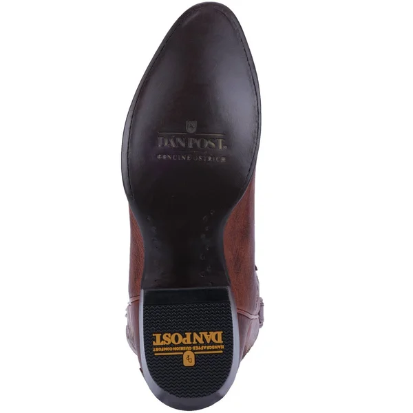 Dan Post Men's Pugh Cowboy Boot Dpp5210 - Cognac Ostrich
