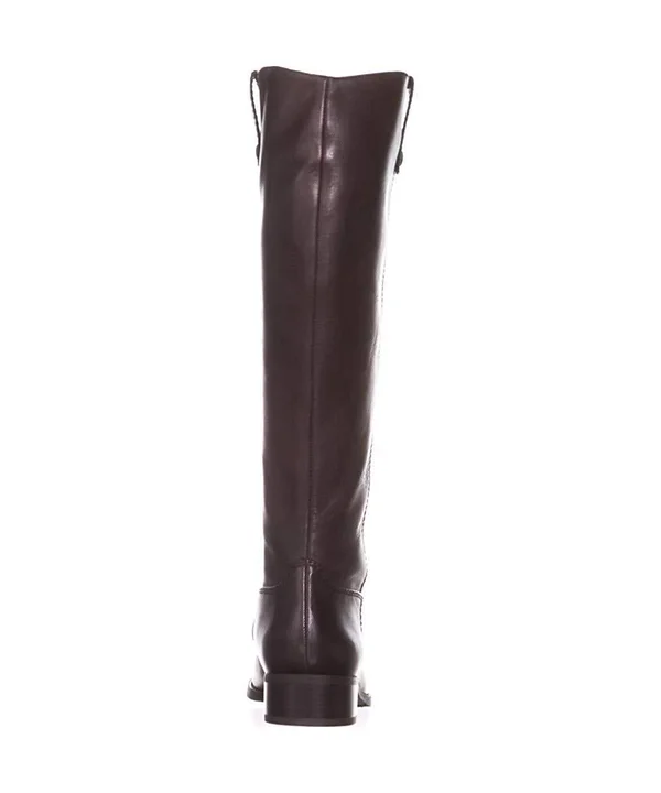 Inc Womens Fawne Leather Knee-High Riding Boots - 8.5, New Grey