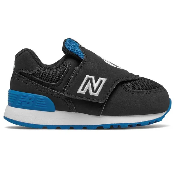 New Balance InfantBoys 574 - Black/Blue (Size 9)