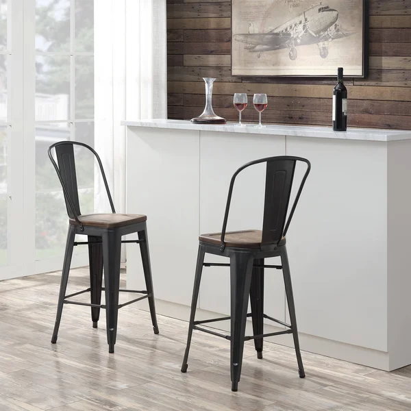 Picket House Furnishings Logan Bar Stool Set