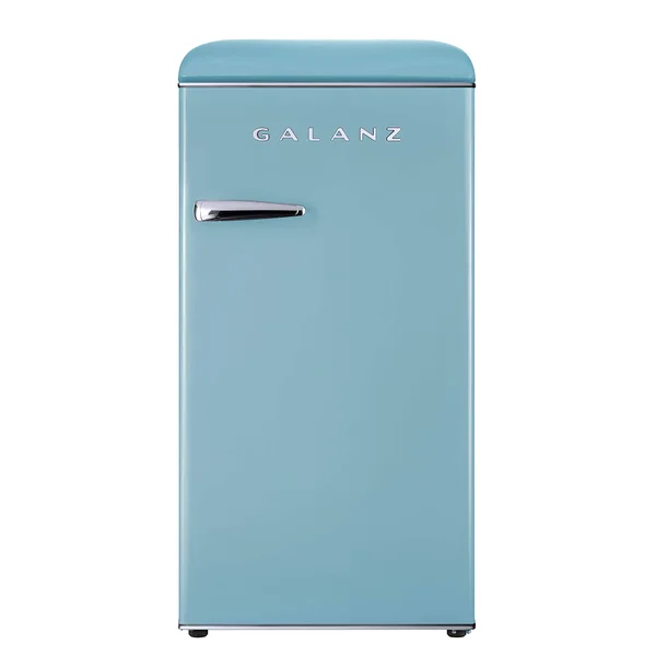 Galanz Glr33mber10 Retro Refrigerator, 3.3 Cu ft, Blue