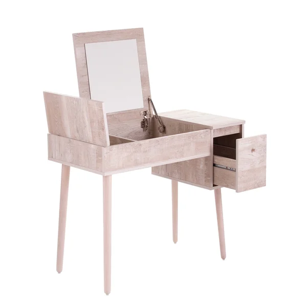 Holly & Martin Harzen Storage Vanity with Mirror, Gray