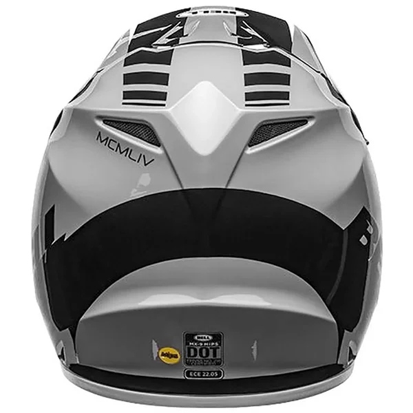 Bell MX-9 Dash MIPS Helmet Large White/Blue