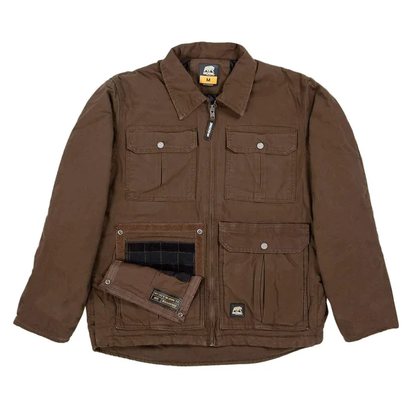 Berne Men's Lightweight Echo One One Jacket Bark - 4XL/Regular