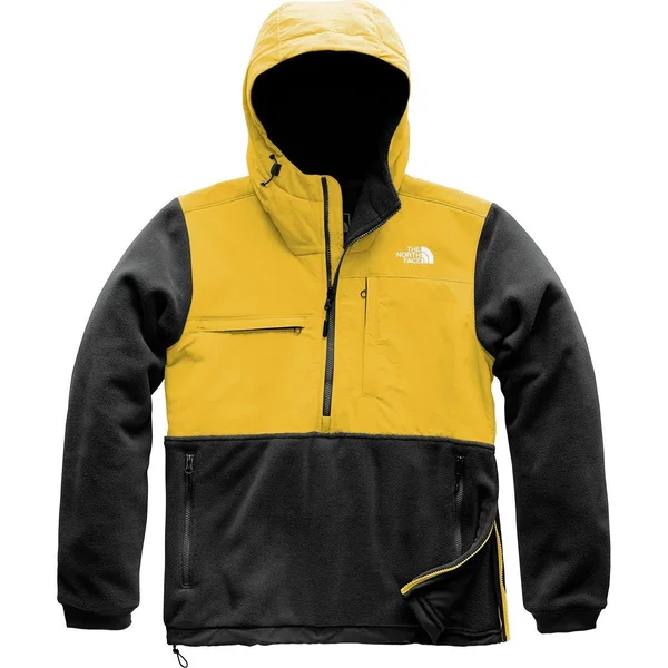 The North Face Men's Denali Anorak - Small - TNF Yellow - TNF Black