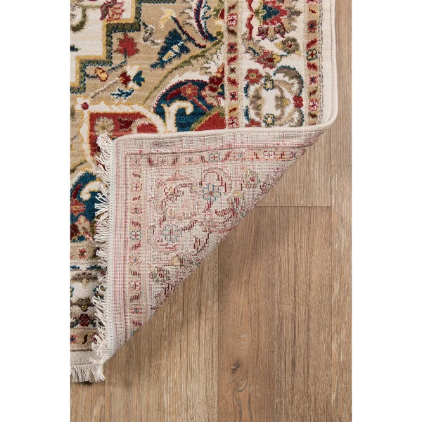 Momeni 5&0x22 x 7&5x22 Ivory Lenox LE-01 Area Rug