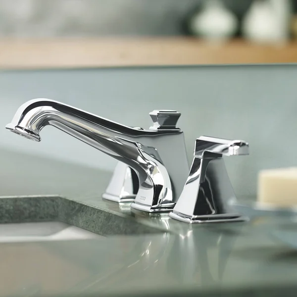 Toto Connelly Widespread Bathroom Faucet Polished Nickel