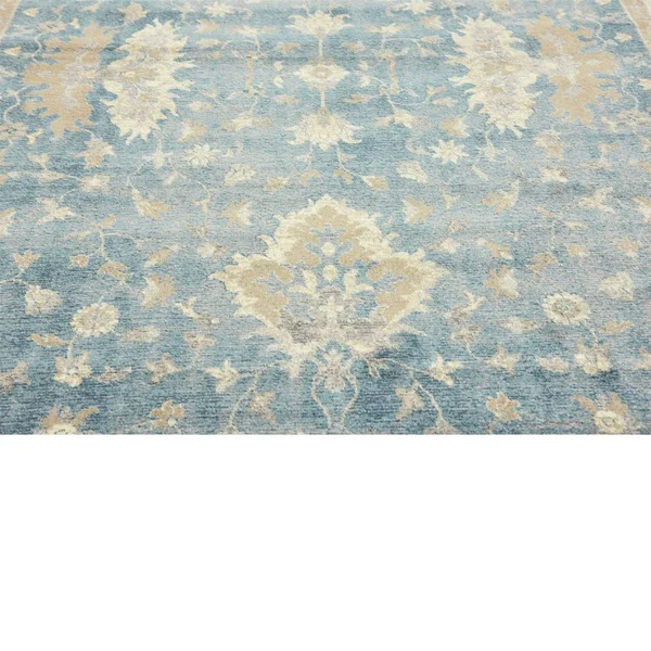 Unique Loom Itzling Salzburg Area Rug - 7& x 10& Light Blue