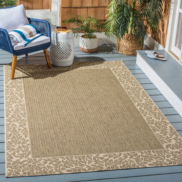 Safavieh Courtyard CY0727-3201 4&0x22 x 5&7x22 Natural, Terra Area Rug