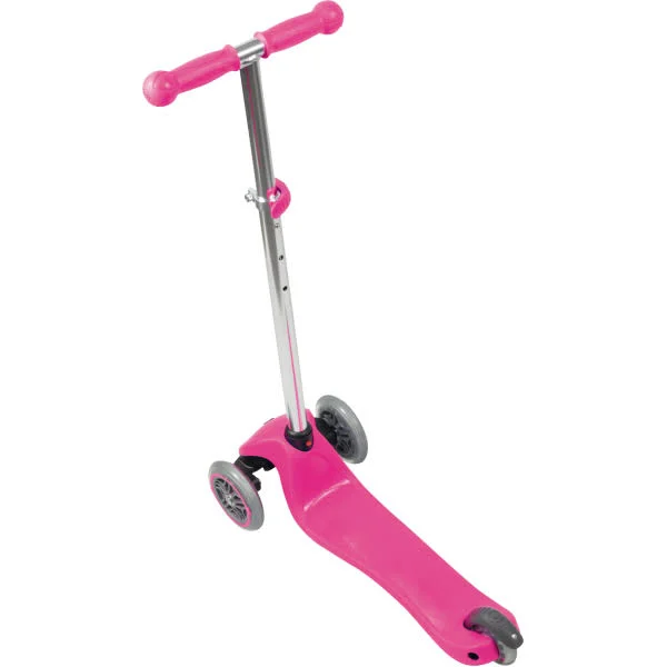 Globber Primo Scooter with Light Up Wheels - Neon Pink