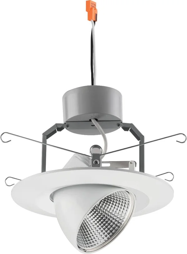 Lithonia Lighting 6IGMW LED 30K 90CRI M6 750 Lm 3000K LED 6-Inch Matte White iGimbal Module