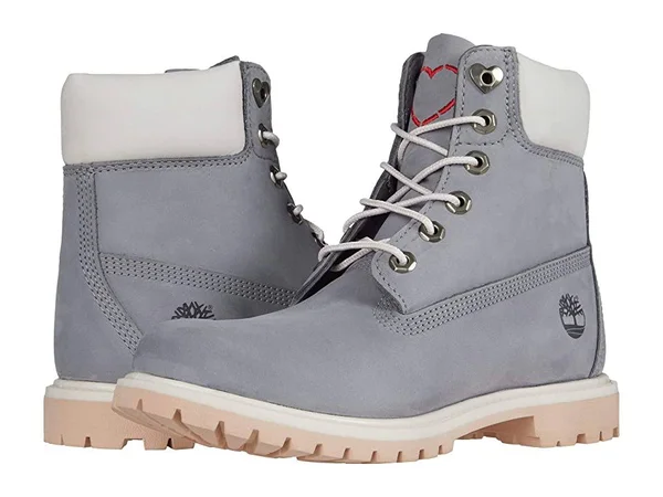 Timberland Women's Jayne Love Collection 6 inch Waterproof Boot - 6, Grey