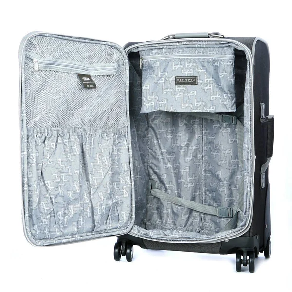 Olympia Tuscany Spinner Luggage - Blue, 25 inch
