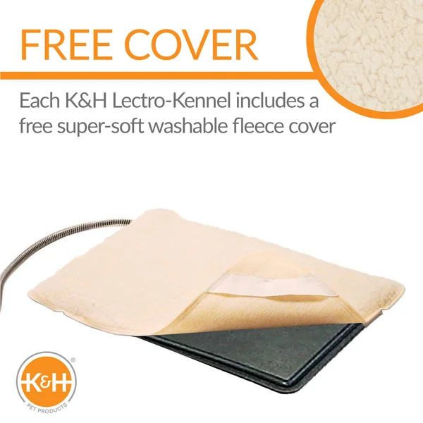 Ku0026H Pet Products Lectro-Kennel Heated Pad - Medium