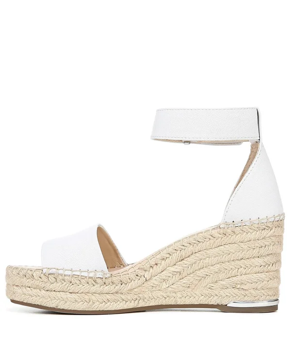 Franco Sarto Clemens Wedge Sandals - White