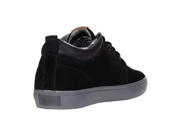 Globe GS Chukka Mens Skate 20336, Black/Charcoal/Plaid, Size 9.5 M