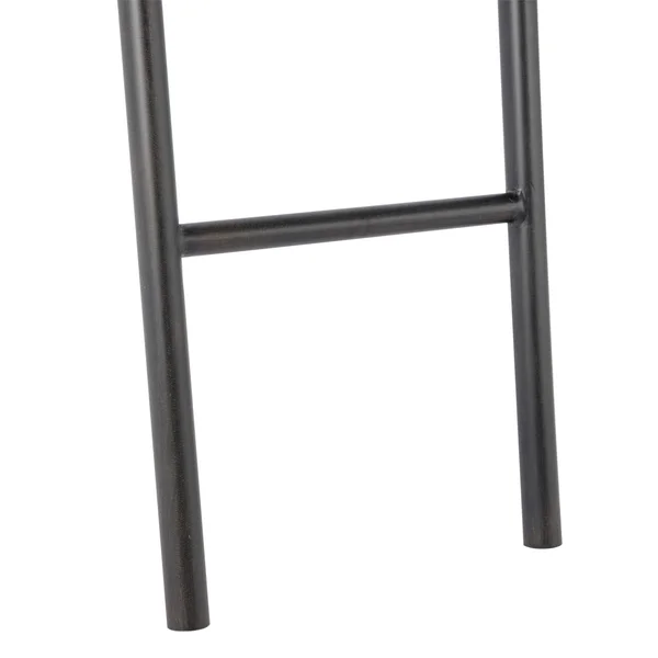 ( Set of 2 ) Brown Metal Industrial Ladder - 71