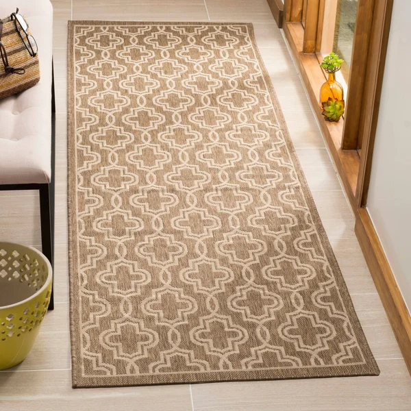 Safavieh Martha Stewart MSR4274-246 6&7x22 x 9&6x22 Anthracite - Beige Area Rug