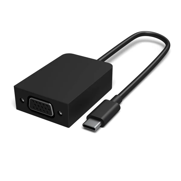 Microsoft Surface USB-C to VGA Adapter - Black