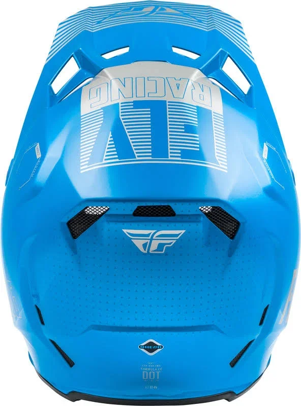 2021 Fly Racing Formula CC Primary Helmet (Blue/Grey - Small)