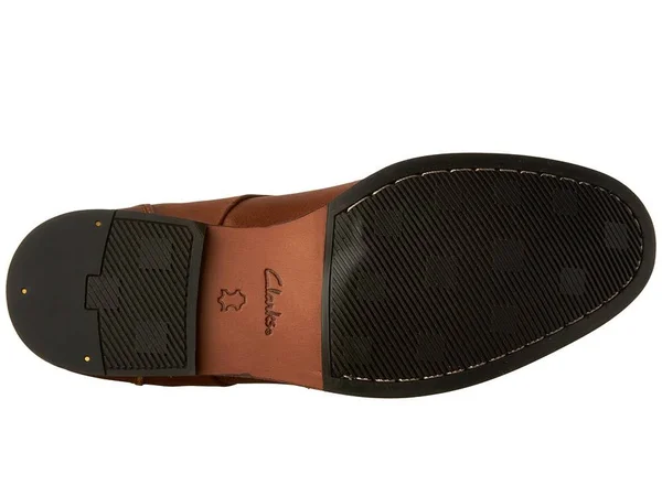 Clarks Men's Broyd Mid Chukka Boot, Size: 10, Tan Leather