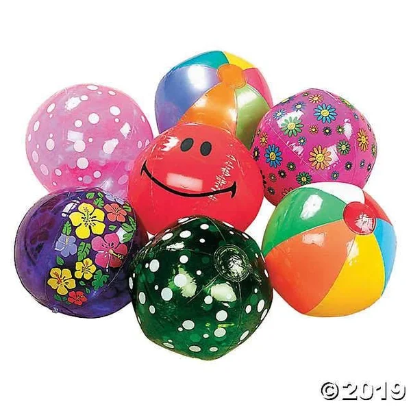 OTC Inflatable 11x22 Mega Medium Beach Ball Assortment