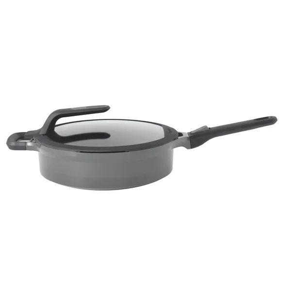 BergHOFF Gem 11x22 Stay-Cool Covered Saute Pan - Grey