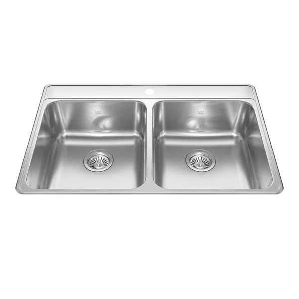 Franke Sink - TM Double Bowl SS Sink, CDLA3322-8-1CBN