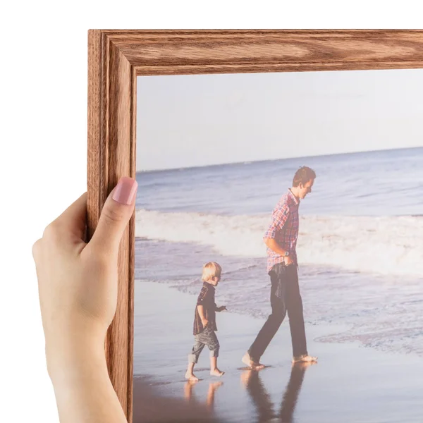 26x26 Honey Wood Picture Poster Frame for 26x26 Photo 2WOM-0066-59504-YHNY-26x26 by ArtToFrames