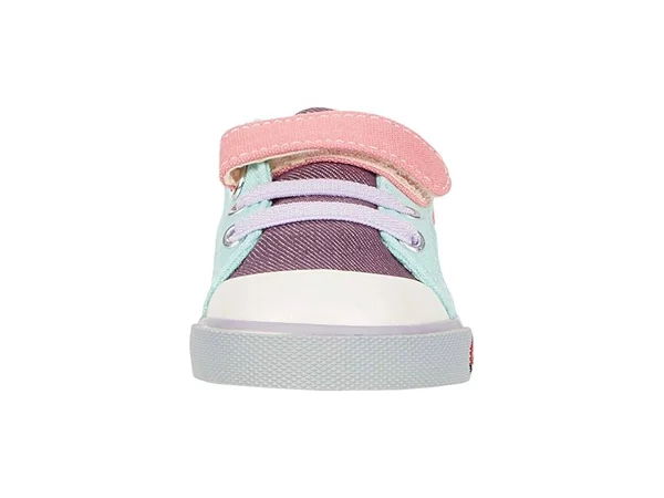 See Kai Run - Kristin Sneakers for Kids, Purple/Berry, 8 M Toddler