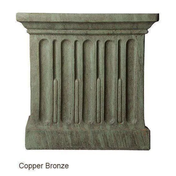 Campania International Birds on A Log Garden Statue - Brownstone