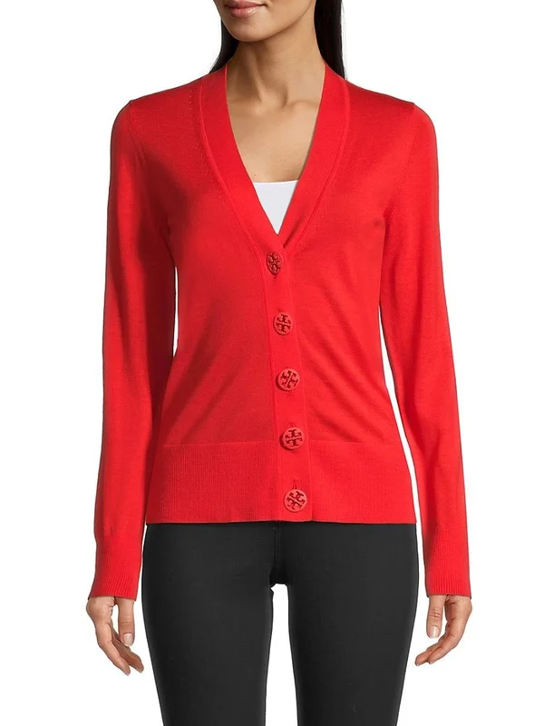 Women's Tory Burch Simone Cardigan Black