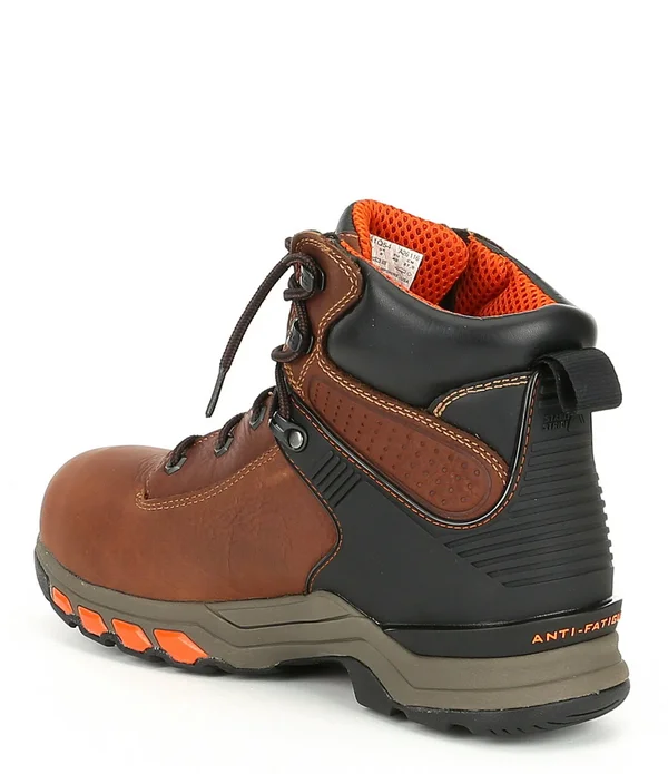 Timberland Pro Men's 6 in. Hypercharge Composite Toe Waterproof Work Boot - Black