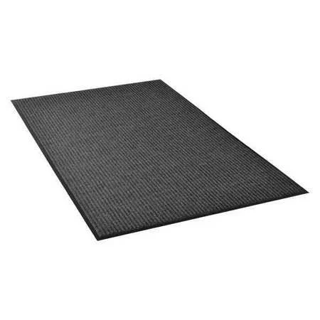 Notrax 117S0410CH Carpeted Entrance Mat, charcoal, 4Ftx10Ft