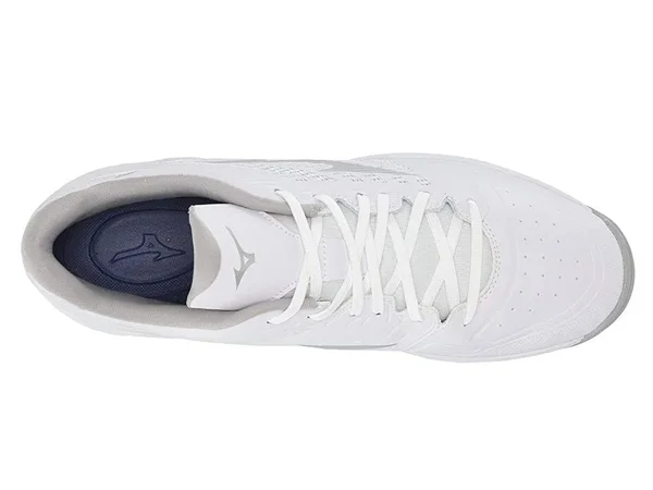 Mizuno Men's Ambition All Surface Low Turf Shoe - White - 10