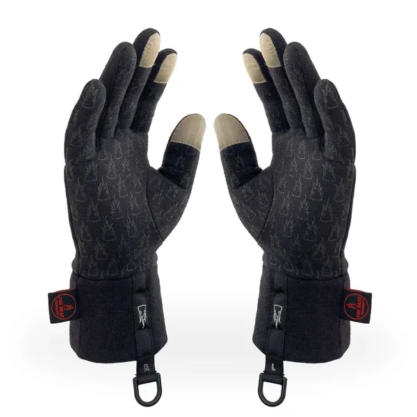The Heat Company Polartec Merino Glove Liners Size 12-13 Liner S - x Large, Touchscreen Capable, Gender Unisex, Color Birding u00