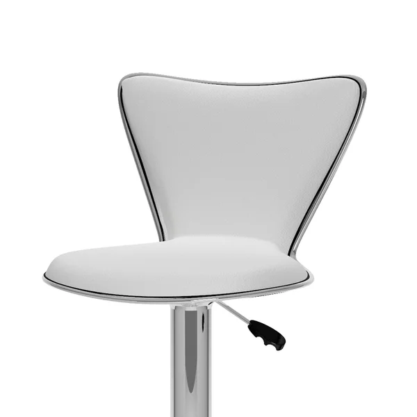 CorLiving Tall Curved Back Adjustable Bar Stool - Set of 2 White