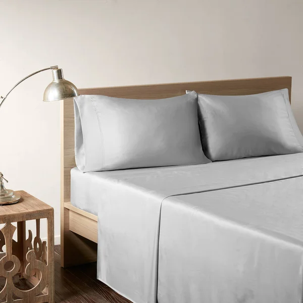 Comfort Classics Rayon from Bamboo Sheet Set, Size: California King, Grey