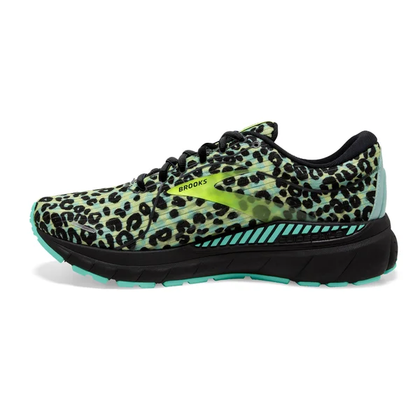 Brooks Women's Adrenaline GTS 21 Ocean/Black/Nightlife, 6, B