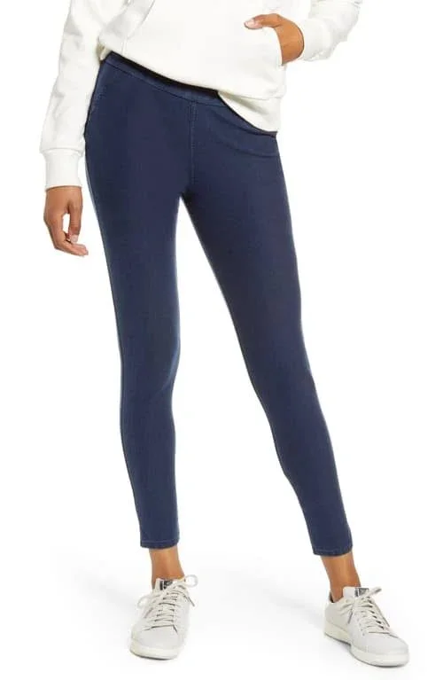 Women's Nordstrom The Denim Leggings, Size Medium - Blue