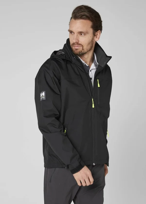 Helly Hansen Crew Hooded Jacket - Black