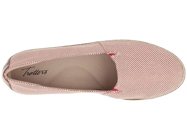 Women's Trotters Accent Slip-On, Size 11 W - Red