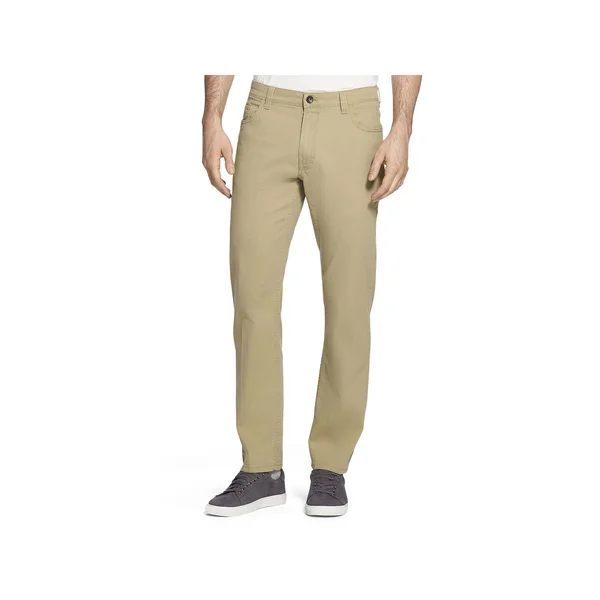 Izod Men's Saltwater 5-Pocket Straight Fit Chino Pant