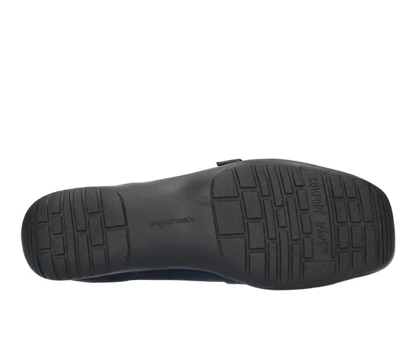 Easy Street Cinnamon Women's Slip on - Navy Size 8