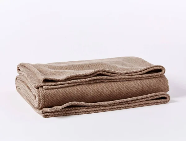 Coyuchi - Sequoia Washable Organic Full/Queen Blanket Sandalwood