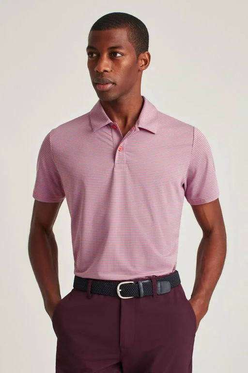 Bonobos The Performance Golf Polo - Red - Polo Shirts