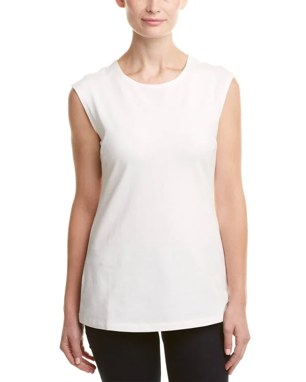 Nic+Zoe Womens Petite Top White