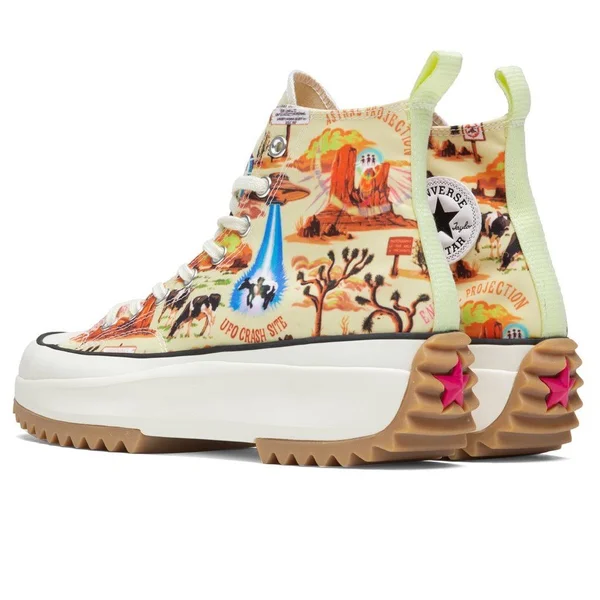 Converse Runstar Hike Hi Twisted Resort in Yellow - Size 11