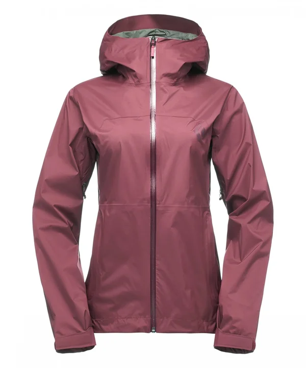 Black Diamond Stormline Stretch Rain Shell - Women's Wild Rose - Xs